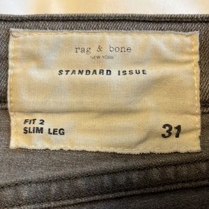 rag & bone Standard Issue Fit 2 Slim Leg